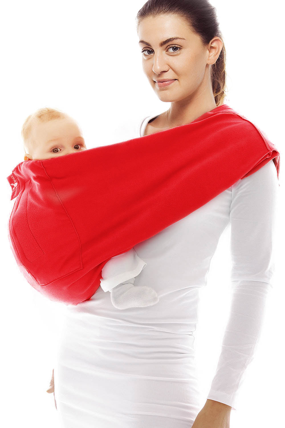 Baby sling plain for newborns, one size fits all – Wallaboo